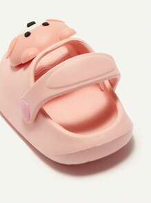 Cozy Pixies Cute Bear Pattern Soft & Comfortable Anti-slip Baby Sandals