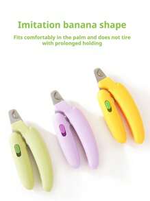 PETSIN 1 Piece Gravity Push Clipper, Cat, Dog, Small Pet Nail Clippers, Adjustable Round Hole Clip, Dog Nail Grinder, Catail Clipper, Pet Nail Clipper, Newbie Special Small Blind Clip, Pet Supplies