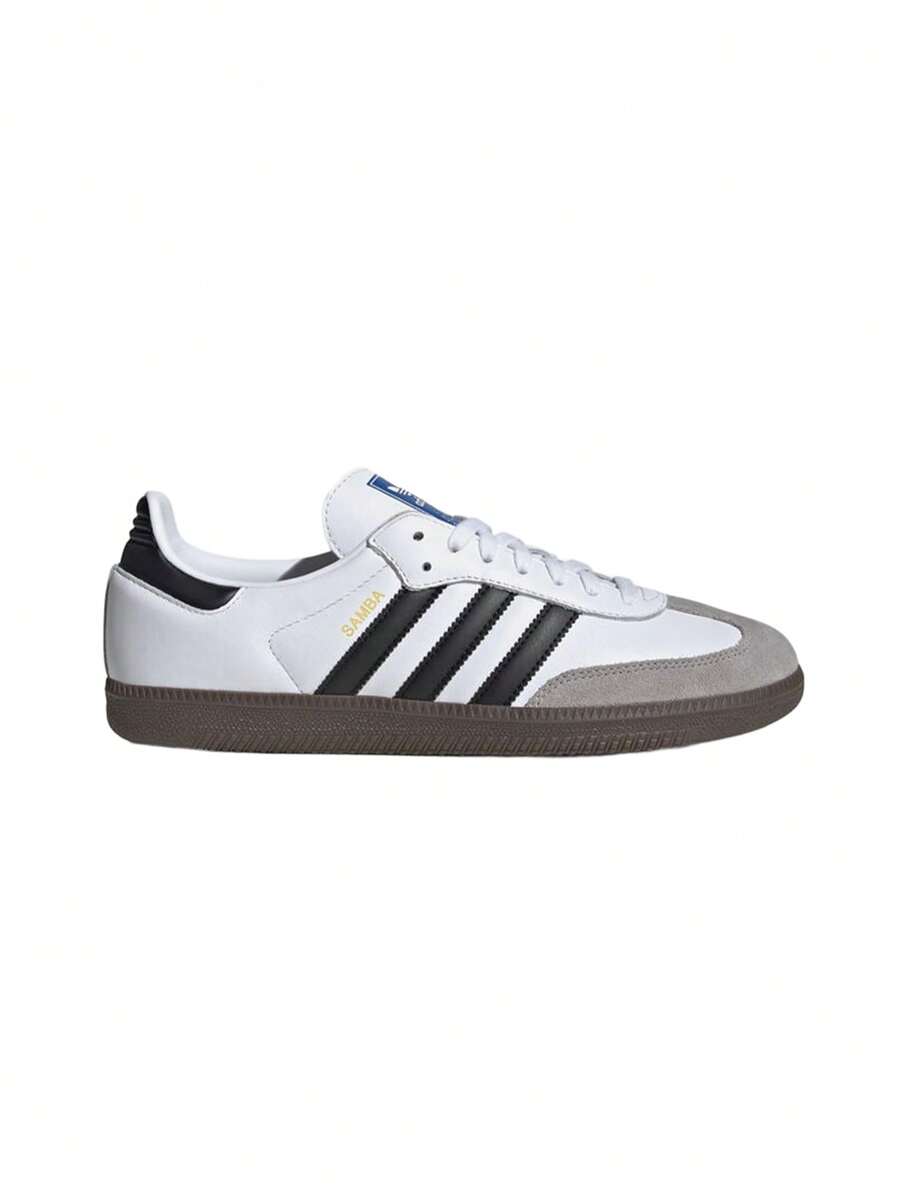 Adidas Samba OG 男女通用运动鞋 云白/核心黑/透明花岗岩色 JI2061 - 雲白 / 核心黑 / 透明花崗岩 - 查看 1