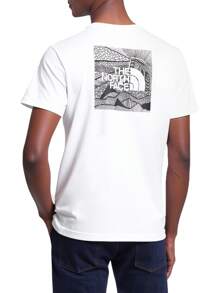 The North Face Men Graphic Print T-Shirt - White - View 2