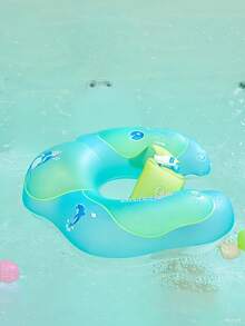 Infant Swim Ring Flotation Device Summer Essential Swim Training Aid Dual Chamber Safety Air Cushion Leakproof Design Pool Lake Ocean Vacation Gift First Swim Present Baby Shower Birthday Holiday Season