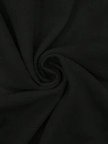 Miaspire 女式纯色荷叶边袖褶皱修身优雅迷你连衣裙