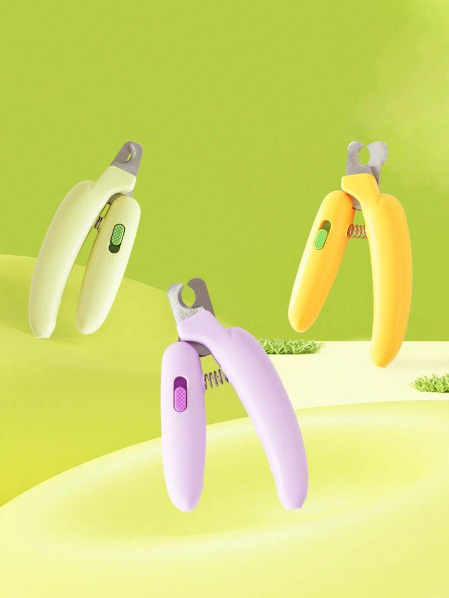 PETSIN 1 Piece Gravity Push Clipper, Cat, Dog, Small Pet Nail Clippers, Adjustable Round Hole Clip, Dog Nail Grinder, Catail Clipper, Pet Nail Clipper, Newbie Special Small Blind Clip, Pet Supplies