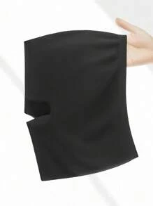 LUVLETTE 2条装超细纱高弹无缝基本款男式短裤女士内衣内裤套装-全黑