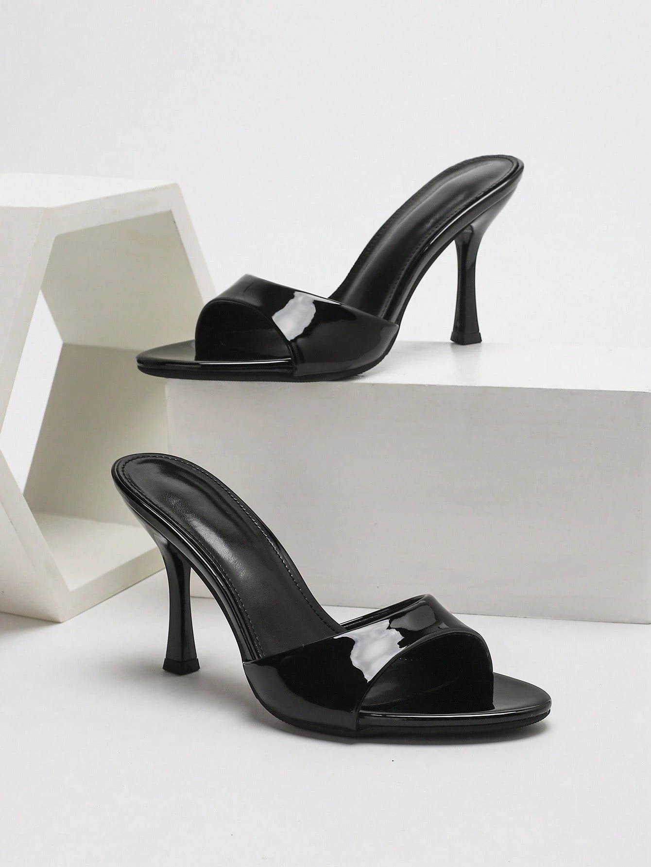 Cuccoo Szl Women'S Fashionable Versatile High Heel Sandals Slippers For Outdoor
