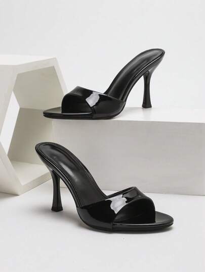 CUCCOO SZL Women's Fashionable Versatile High Heel Sandals Slippers For Outdoor Wear, Summer