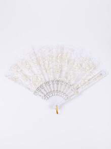 SHEIN Decorative Fan, Casual Minimalist Style For Everyday Use