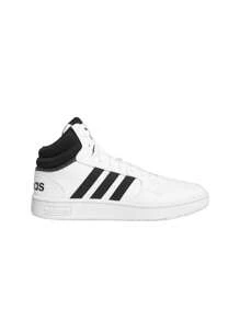 Adidas HOOPS 3.0 MID - White - View 1