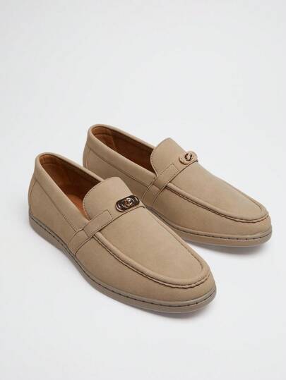 SHUZIA 男士春季舒适灰色休闲便鞋必备——奢华感觉，适合夏季海上或城市探险。