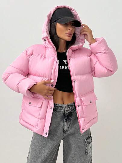 EURMUSE Baby Pink Puffer Jacket – Cozy & Cute Winter Essential Pastel Pink Puffer – Soft Touch, Warm Look Blush Quilted Jacket – Light Puffer With Sweet Style Pale Pink Padded Coat – & Ultra Soft Chic Bubble Jacket – Baby Pink For A Feminine Edge Cute & Comfy Puffer – Pastel Perfection For Cold Days Light Pink Padded Coat – Cozy Fit With Girly Vibe Pink Jacket Women Jackets Outerwear Women Jacket Y2k