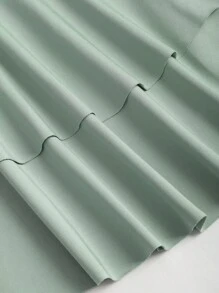 Sweetra 新款吊带螺旋金色珠宝束腰蛋糕裙女式迷你连衣裙 - 薄荷綠 - 查看 5