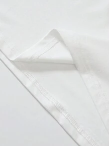 EMERY ROSE Plus-Size Ladies' Halloween Pumpkin Creative Printed Round-Neck T-Shirt - White - View 5