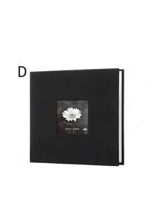 1pc Minimalistic Linen Creative Gift 6-Inch 200 Sheets Photo Album With Pockets For Photo Storage - Multicolor - View 10