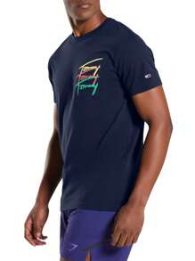 Tommy Hilfiger TJM REG TWISTED SIGN - Dark night navy - View 3