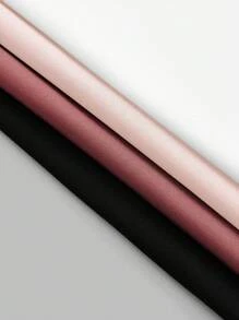 Everyssa Body a maniche corte con scollo tondo, colore unito, stile minimalista casual, da donna - Multicolore - Visualizzare 6