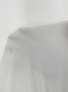 SHEIN LUNE 女士 V 领豹纹心形图案舒适百搭简约吊带背心，适合夏季 - 白色 - 查看 7