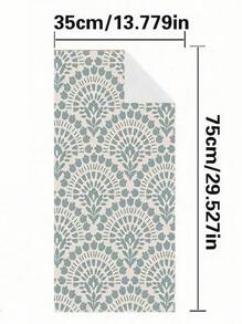 SHEIN 1Pc Extra Large Beach Towel, Oversized, Lightweight, Super Absorbent, Beach Blanket, Super Fine Fiber Beach Towel, Essential For Summer, Windproof, Sun Protection, Beach, Parties, Drying Travel, Camping, Beach Accessories, Holiday Gift Beach Essentials - Dark Green - View 12