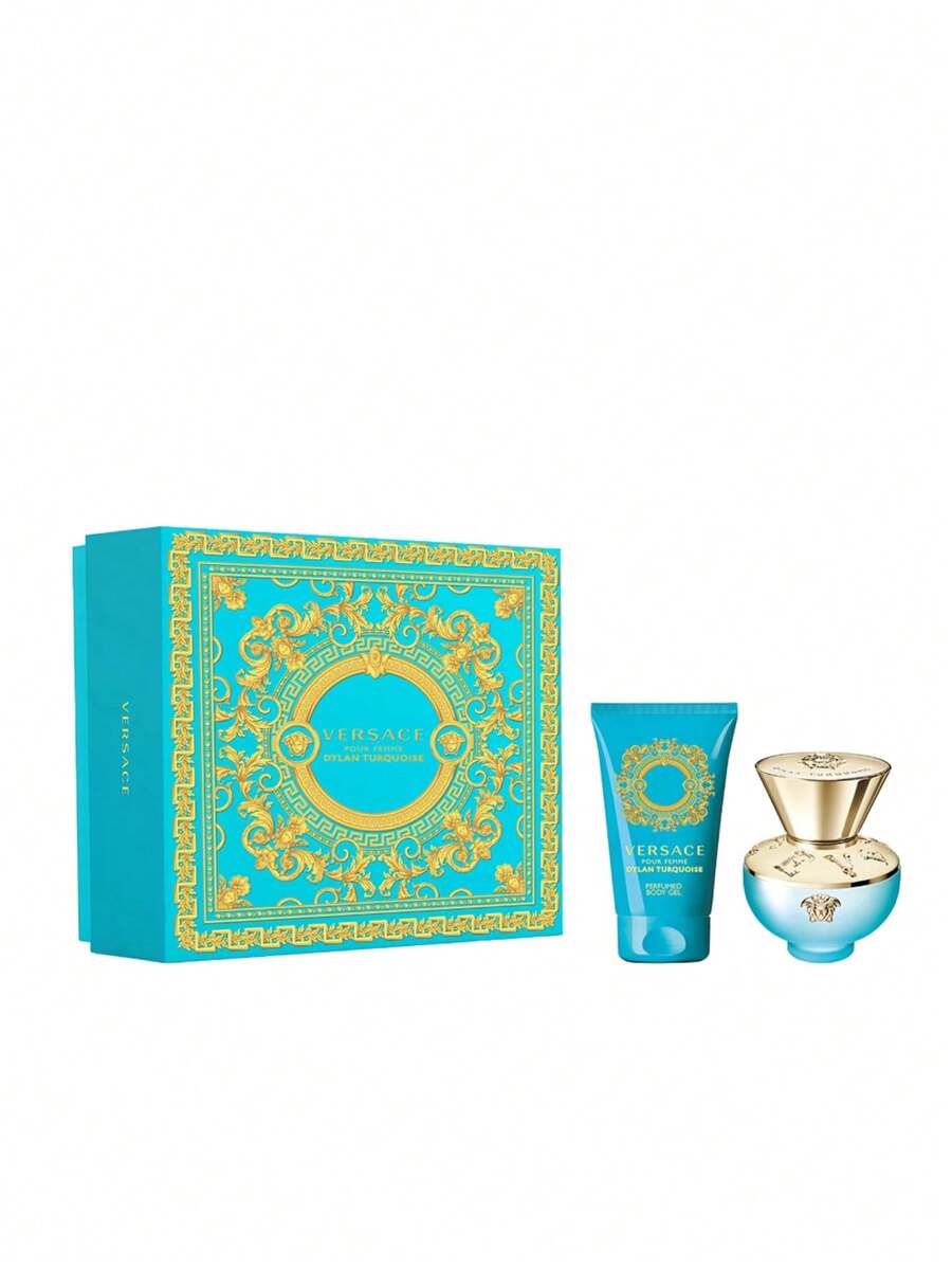 Versace Dylan Turquoise Eau De Toilette 30 Ml Gift Set - Multicolor - View 1