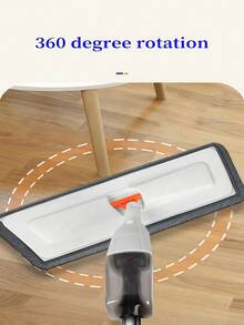 清洁工具组合套装。组合更全面，性价比更高。家用喷雾拖把，聚丙烯材质，加宽加长拖把，不锈钢拖把杆带拖把板，长15.7英寸，宽5.1英寸，长47英寸