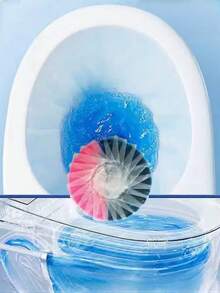 10pcs/Set Bubble Toilet Cleaners - Flower-Fragranced Toilet Cleaner Tablets - Automatic Toilet Cleaning System, Including Toilet Cleaner, Deodorizer, Urine Stain Remover Tablets, Sink Stain Remover And General Cleaning Supplies - Pink - View 14