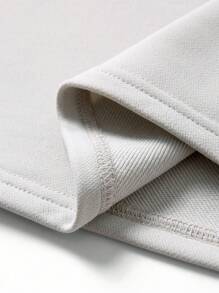 JNSQ Tween Boy Casual Crew Neck Loose Fit Long Sleeve Sweatshirt With Funny Beach Holiday Print, Suitable For Autumn, Winter Daily Wear, Outdoor Activities, Vacation, Streetwear, Party And Leisure - Grey - View 7