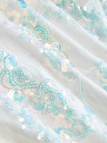Glamine Vestido mini de verano para vacaciones de mujer, nuevo vestido verde de mujer con cuello halter, vestido sexy con decoración de flecos