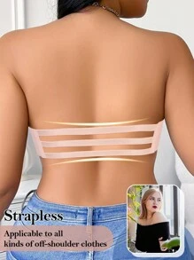 Spitzen-BH mit Bügel in Große Größen, sexy gepolsterter drahtloser BH mit abnehmbaren Trägern, Kreuz-Rücken Multi-Way Rückenfreier BH