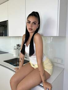 Lucia Bellido Camisetas de tirantes de verano en color liso para mujer - Blanco - Ver 4