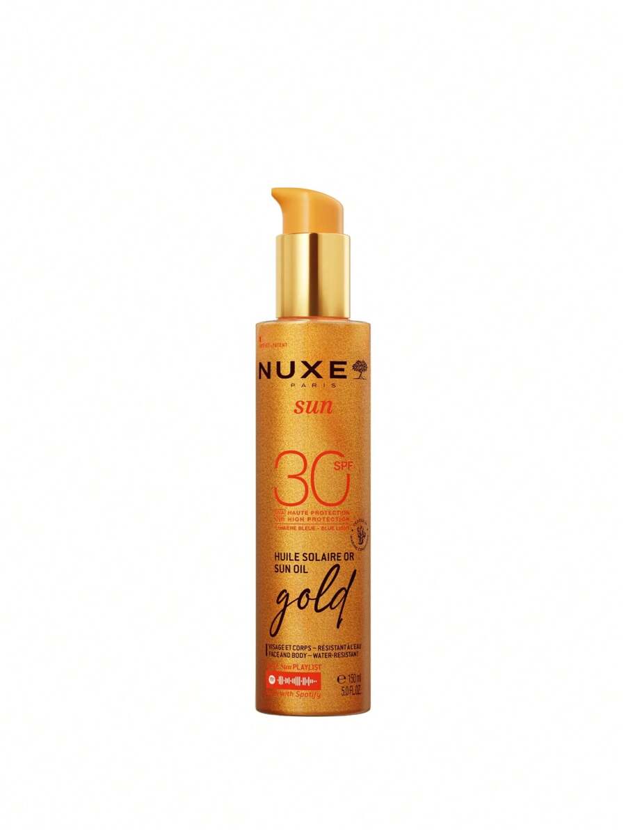 Nuxe High Protection Sun Oil Gold SPF30 150 Ml - White - View 1