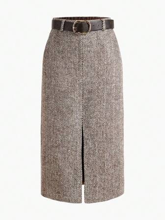 MOTF PREMIUM Gonna a spacco in lana