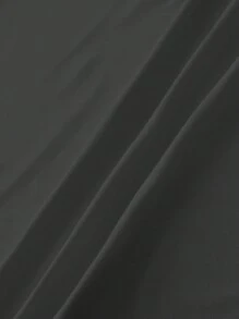 INAWLY 大码女式休闲宽松南瓜棋盘格印花圆领落肩短袖 T 恤，夏季 - 深灰色 - 查看 5