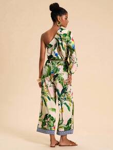 Travachic 女士热带印花度假连体裤 - 彩色 - 查看 2