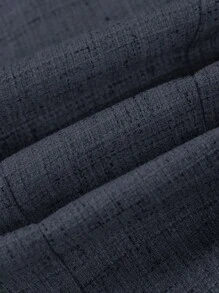 Ellevyn Women's Sleeveless Vest With Metal Button Closure, Suitable For Commuting - Navy Blue - View 6