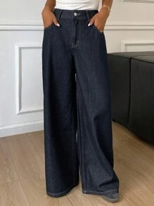 Livesso Women's Casual Denim Jeans, Suitable For Summer, Vacation And Business Casual