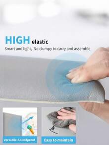 1 件床头板卧室装饰木墙板、榻榻米防撞软背墙垫、拱形床头板、DIY 防撞墙垫、3D 墙贴自粘墙纸、卧室软垫 - 彩色 - 查看 7