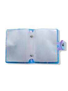 SHEIN 1/2/3/4 piezas Álbum de fotos de color aleatorio de 3 pulgadas Mini álbum de fotos láser Álbum de fotos Cuaderno Libro de almacenamiento de tarjetas pequeñas