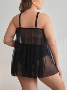Moonlight&Mama Black Lace Patchwork, Mesh Patchwork, Ruffle Trim, Front Closure Nursing Cup Maternity Bra, Pregnancy Photography, Romantic French Style - Black - View 2