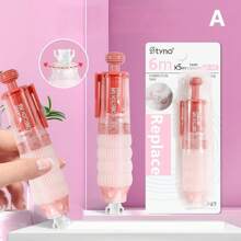 1卷360°高粘性旋转修正带，可替换装，大容量双面，ins风，学生返校必备 - 彩色 - 查看 11