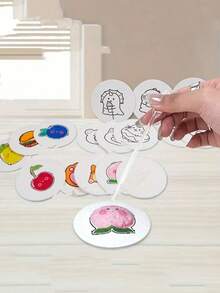 SHEIN 10/20/30 pezzi di pannelli in schiuma rotonda 3D, arte di carta per attività fai-da-te e progetti creativi - scelta regalo ideale, scuola, ufficio, interazione familiare e connessione emotiva, creativo fatto a mano