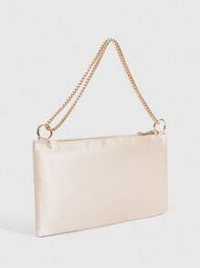 CUCCOO SZL Lightweight,Business Casual Rhinestone Decor Bucket Bag Mini Drawstring Design, Clear Bag Faux Pearl Bag Evening Bag,Dinner Bag Glamorous,Elegant,Exquisite,Quiet Luxury Rhinestone For Party Girl,Woman,Bride Perfect For Party,Dinner/Banquetchristmas Party Dress, Perfectly Matching With Bridal Party, Best Choice Elegant Bag For Bridal Shower - Champagne - View 6