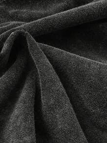 GENIUS ODE 男士休闲复古耶稣标语印花长袖T恤