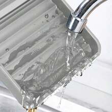 1 件锅盖架厨房勺子架台面滴水盘收纳架多功能烹饪用具架保持台面清洁防溢架厨房工具配件