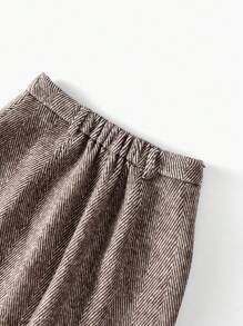 MOTF PREMIUM WOOL SPLIT SKIRT