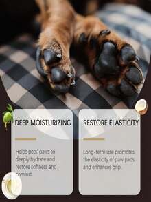 SHEIN 1pc 3pcs 40g Pet Honey Paw Balm, Gentle Nourishing Moisturizing Stick, Deeply Hydrates & Nourishes Paw Pads, Enhancing Elasticity & Preventing Cracked Paws, Suitable For Paws, Nose, Skin Etc., Easy & Safe Application, Excellent Moisturizing Effect - Multicolor - View 10