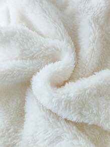 SHEIN Vintaside Kids 2 件女婴可爱蝴蝶结保暖内衬运动衫上衣，秋冬