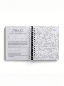 SHEIN 灵修涂色书——静心聆听，启迪灵修：75 篇鼓舞人心的灵修故事，为你涂上色彩，给予你鼓励和希望。这是一份适合任何场合的完美礼物。母亲节、妈妈礼物、返校季、学校用品 - 單件 - 查看 5