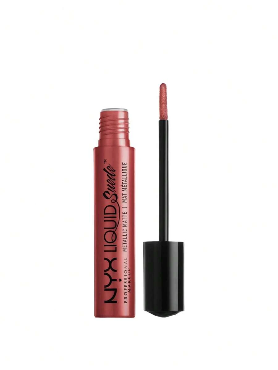 NYX Liquid Suede Metallic Matte Lipstick Bella 4 Ml - 貝拉 - 查看 1