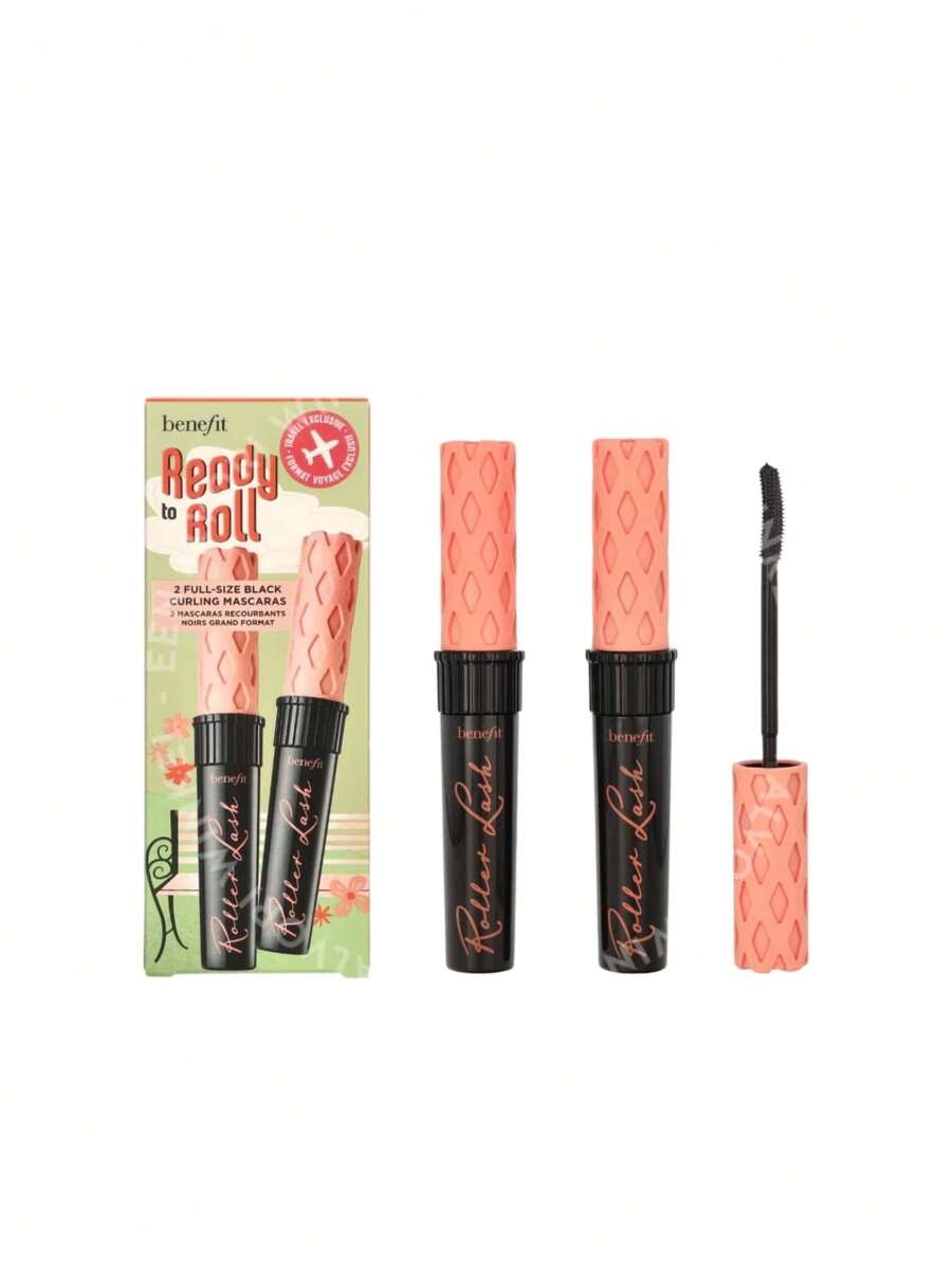 Benefit Ready To Roll Mascara Duo Set - màu đen - Xem 1