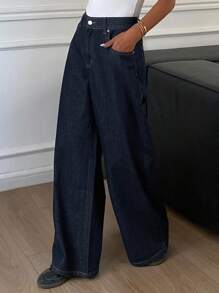 Livesso Women's Casual Denim Jeans, Suitable For Summer, Vacation And Business Casual