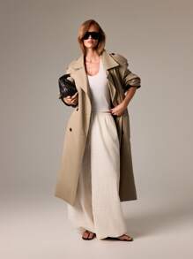 AiiRZ Ribbed Sleeveless Tank Crop Top Fitted Scoop Neck Basic Summer Layering Essential Casual Day Evening Basic Versatile Clothing - White - View 4